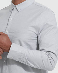 Long Sleeve Button Up Shirt | Stretch Oxford