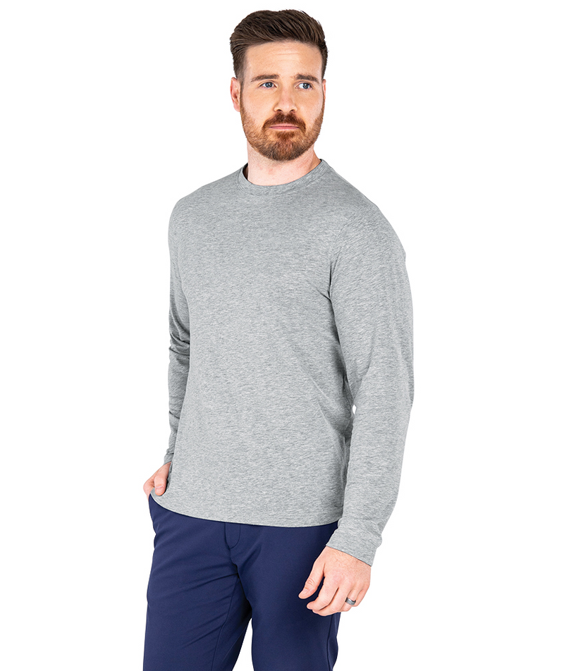 Men's Comfort-Core Long-Sleeve Crew