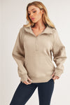 Drea Long Half-Zip Hoodie