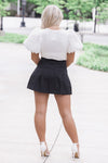 Black Allure Skort