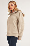 Drea Long Half-Zip Hoodie