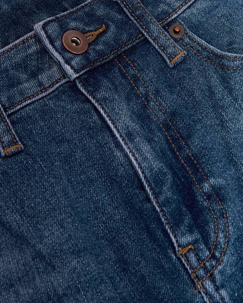 Jeans | Straight Authentic Stretch | Medium Indigo Wash