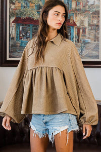 Hazel Puff Sleeve Top