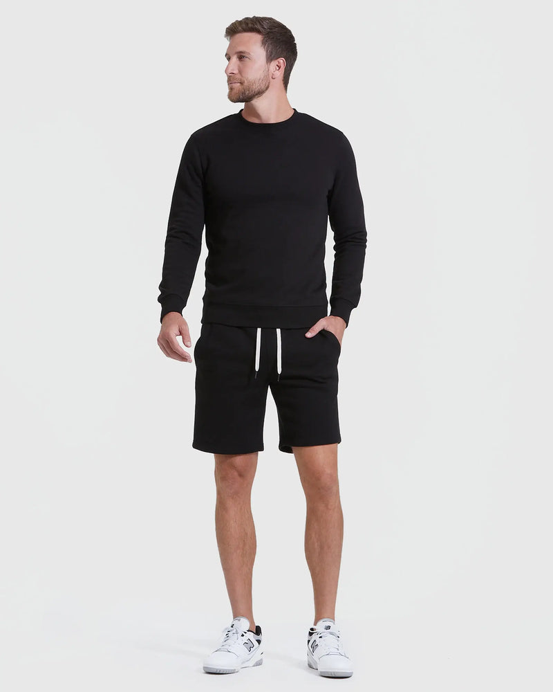 Shorts | Fleece French Terry | Black