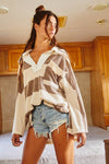 Canyon Stripe Pullover