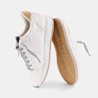 Paz Sand Suede Low Top Sneakers