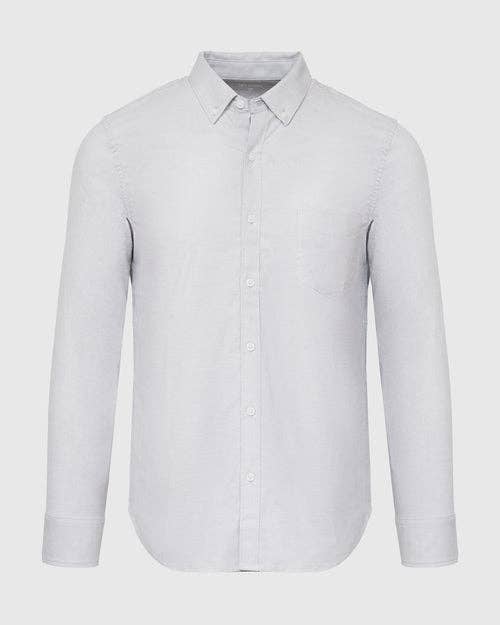 Long Sleeve Button Up Shirt | Stretch Oxford