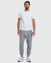 Joggers | Fleece French Terry | Heather Gray