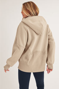 Drea Long Half-Zip Hoodie