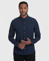 Dress Shirt | Performance Lightweight | Navy