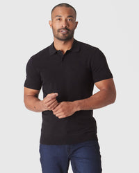 Short Sleeve Sweater Polo