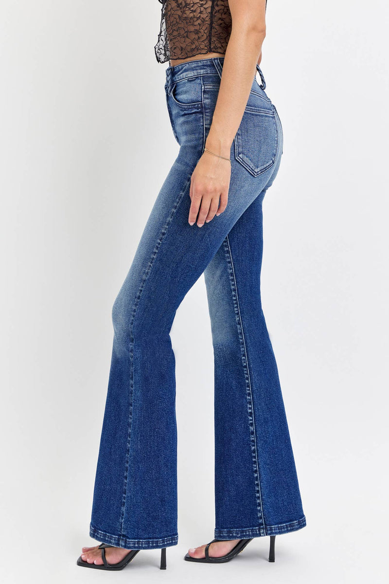 Stella High-Rise Flare Jeans