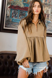 Hazel Puff Sleeve Top