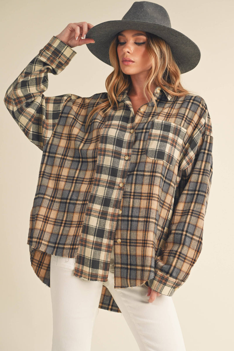 Ridgeway Plaid Button-Up Shirt