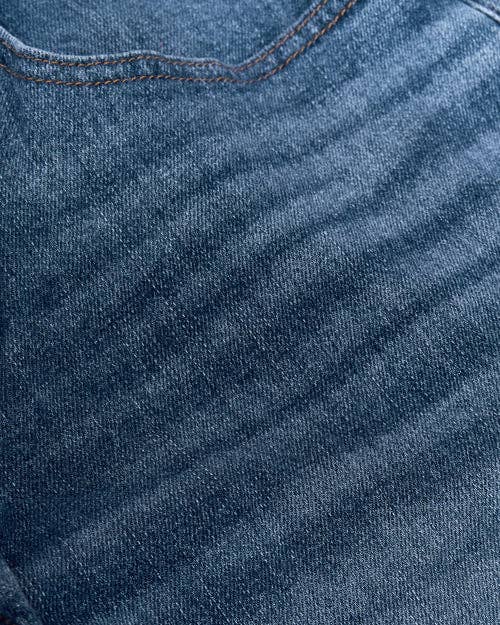 Jeans | Straight Authentic Stretch | Medium Indigo Wash