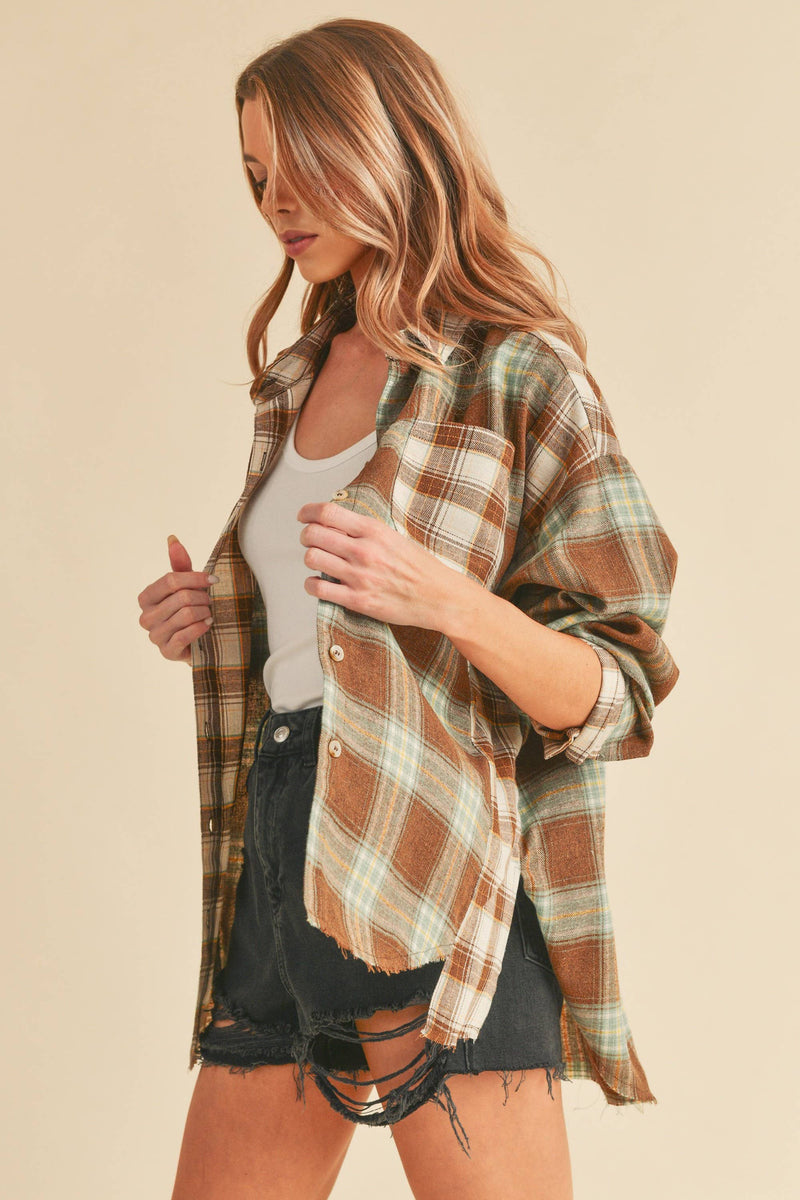 Ridgeway Plaid Button-Up Shirt