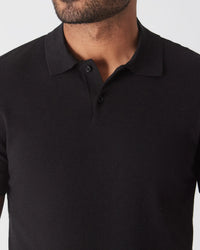 Short Sleeve Sweater Polo