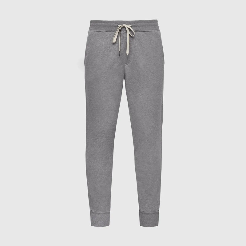 Joggers | Fleece French Terry | Heather Gray