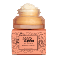 Poppy & Pout Lip Scrub Pink Grapefruit