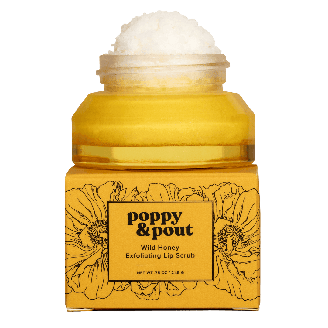 Poppy & Pout Lip Scrub Wild Honey