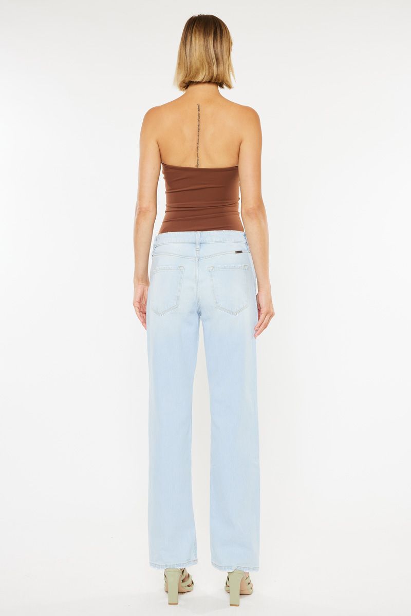 Sadie Mid Rise Baggy Jeans