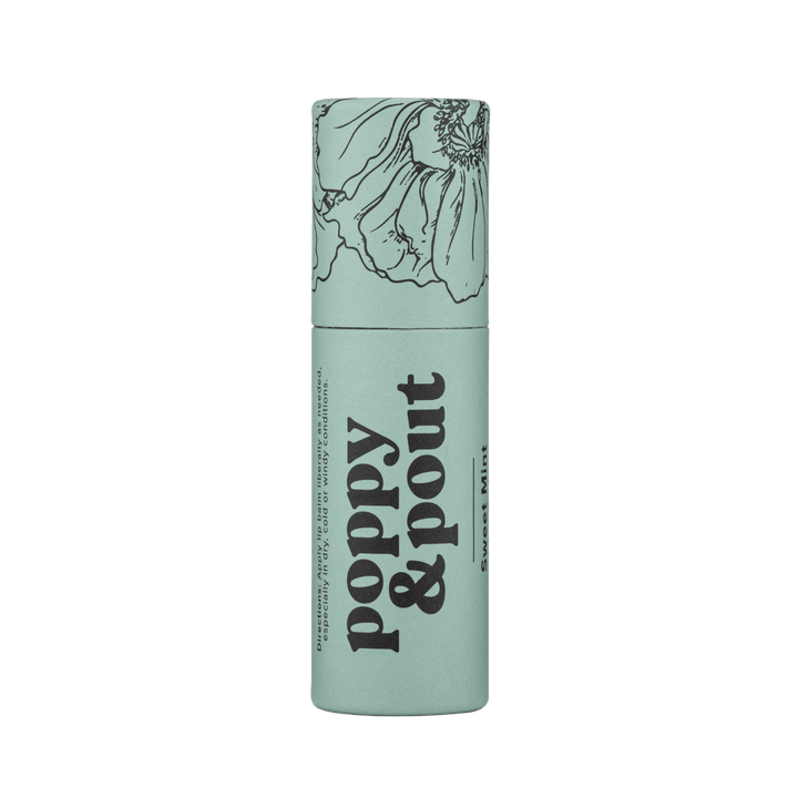 Poppy & Pout Lip Balm Sweet Mint
