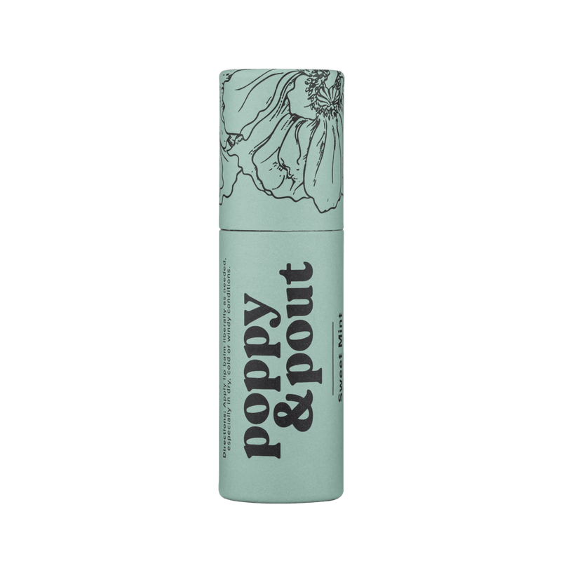 Poppy & Pout Lip Balm Sweet Mint