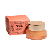 Poppy & Pout Lip Scrub Pink Grapefruit