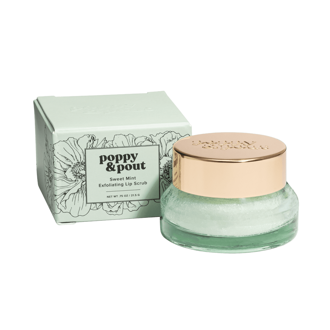 Poppy & Pout Lip Scrub Sweet Mint