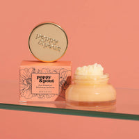 Poppy & Pout Lip Scrub Pink Grapefruit