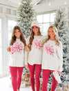 Three Santas Long Sleeve T-Shirt