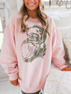 Vintage Santa Crew Sweatshirt