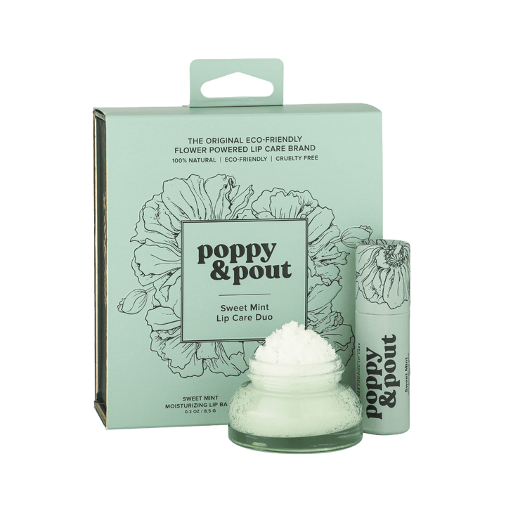 Poppy & Pout Lip Care Duo Sweet Mint