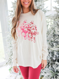 Three Santas Long Sleeve T-Shirt