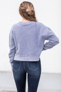 Camden Crew Crop Sweatshirt