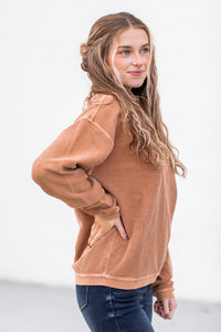 Camden Crew Sweatshirt Desert