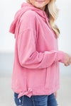 Laconia Hooded Sweatshirt Crystal Pink