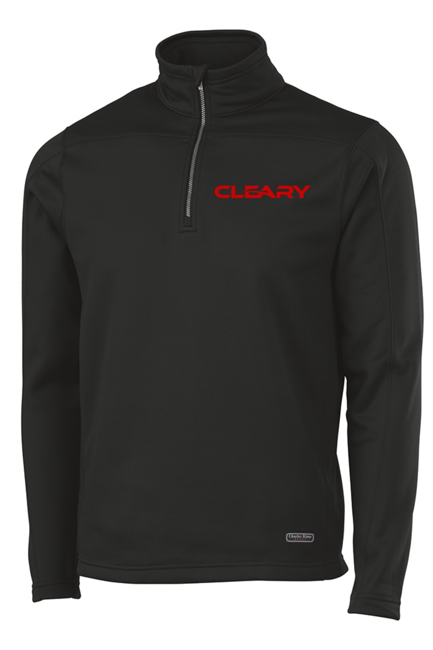 Cleary's Stealth Zip Pullover Black