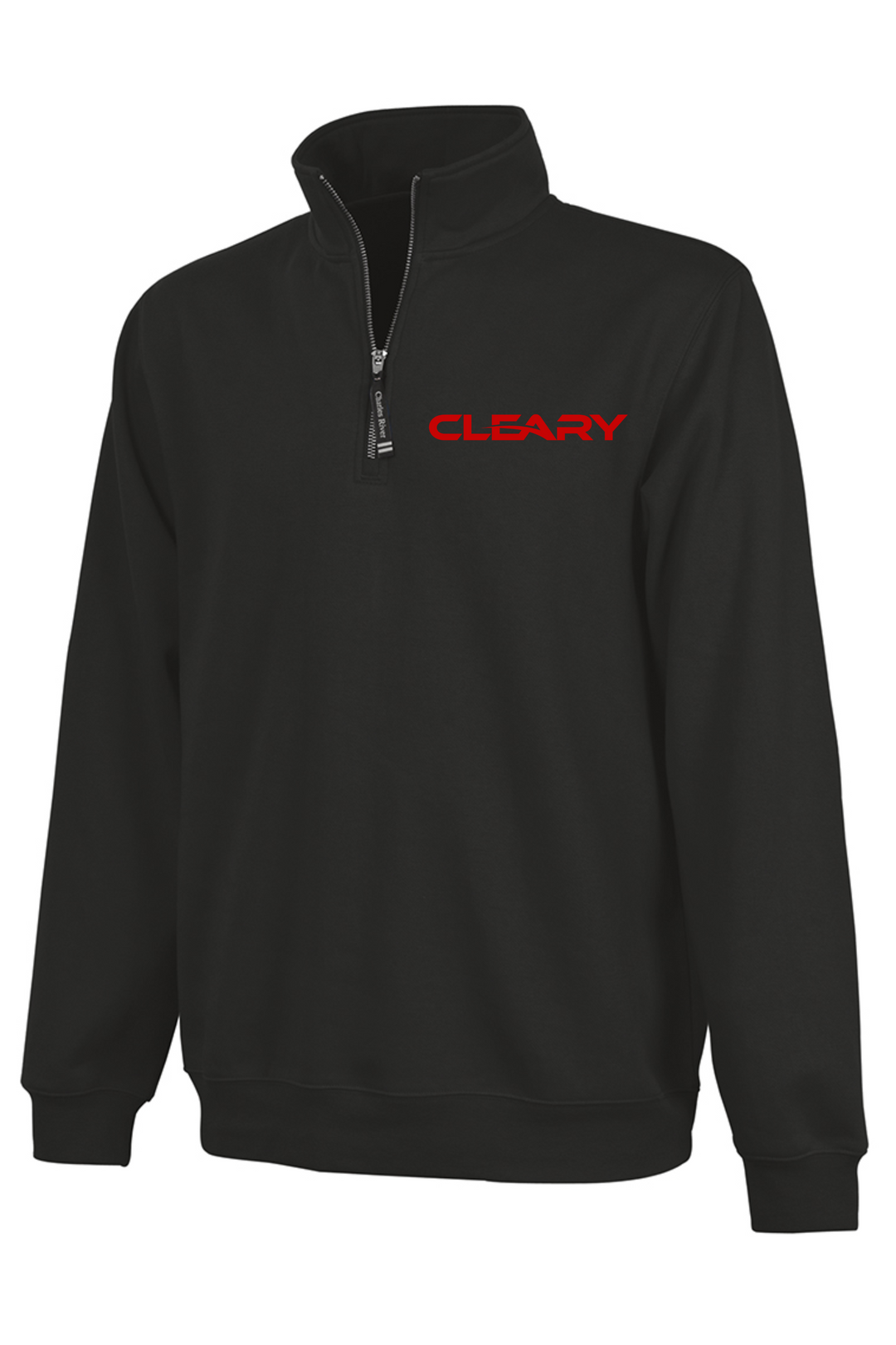 Cleary's Crosswind Quarter Zip Sweatshirt Black