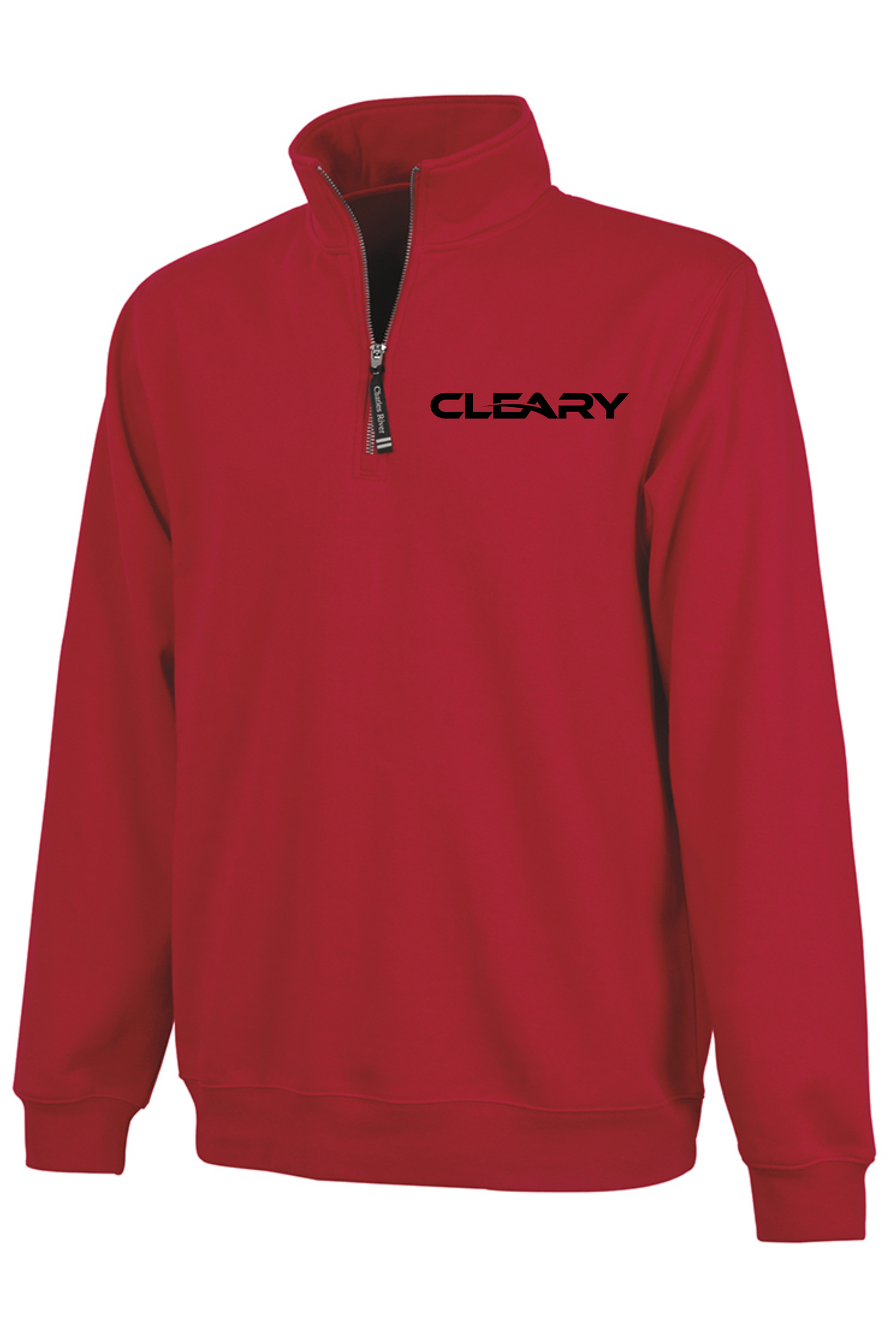 Cleary's Crosswind Quarter Zip Sweatshirt Red