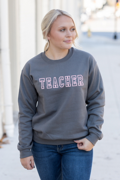 Teacher Varsity Sweatshirt