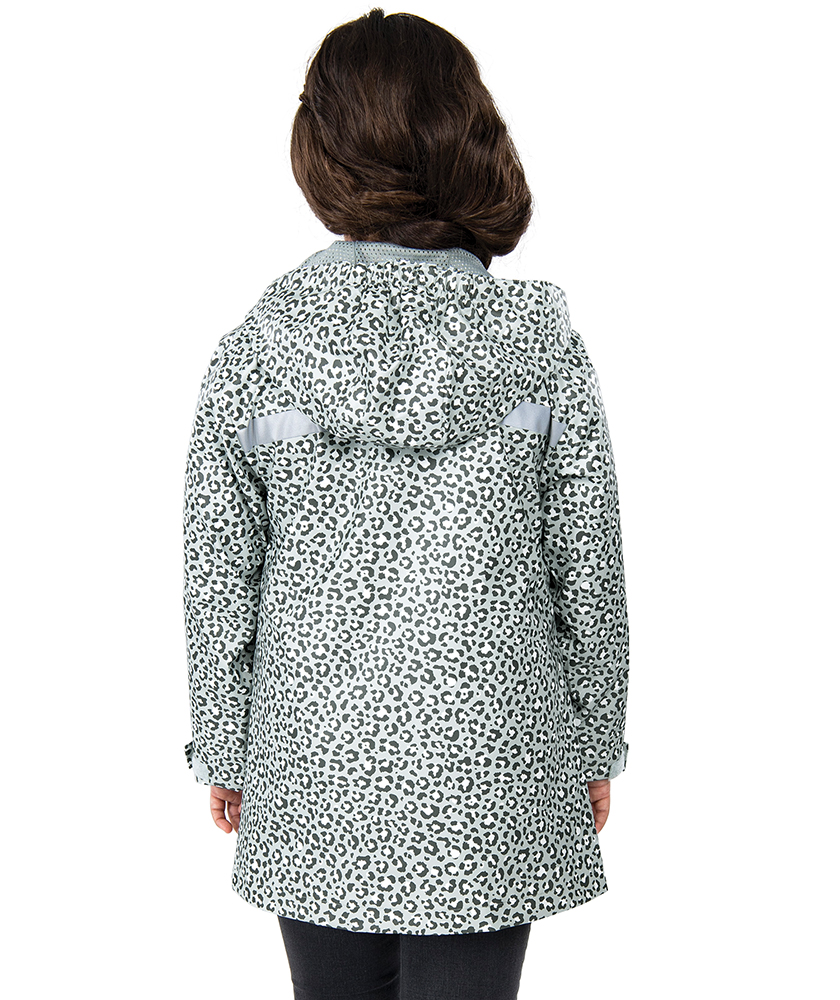 PRE-ORDER Girls' Animal Print New Englander Rain Jacket