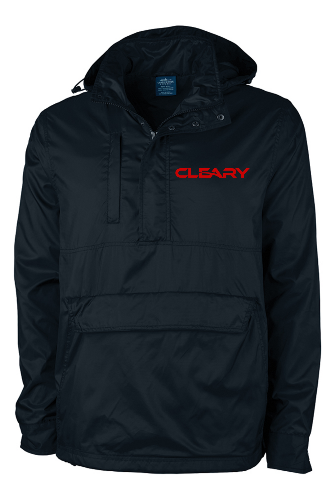 Cleary's Quantum-Tek Half Zip Pullover Black