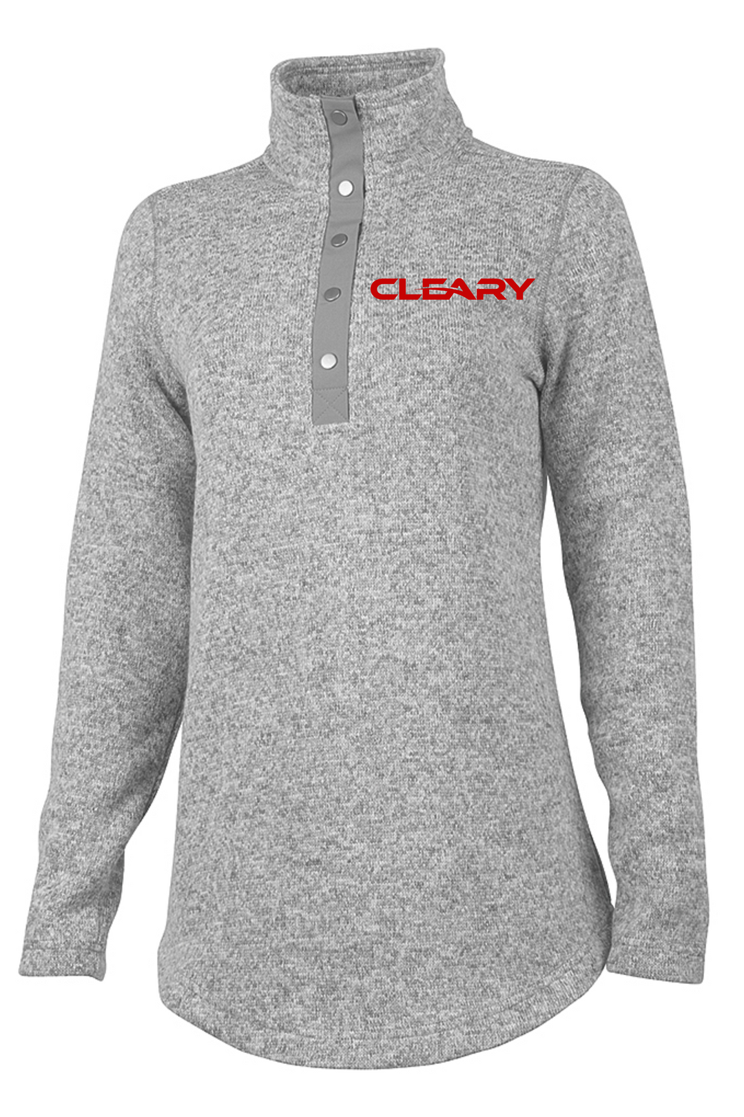 Cleary's Women's Hingham Tunic Light Grey Heather