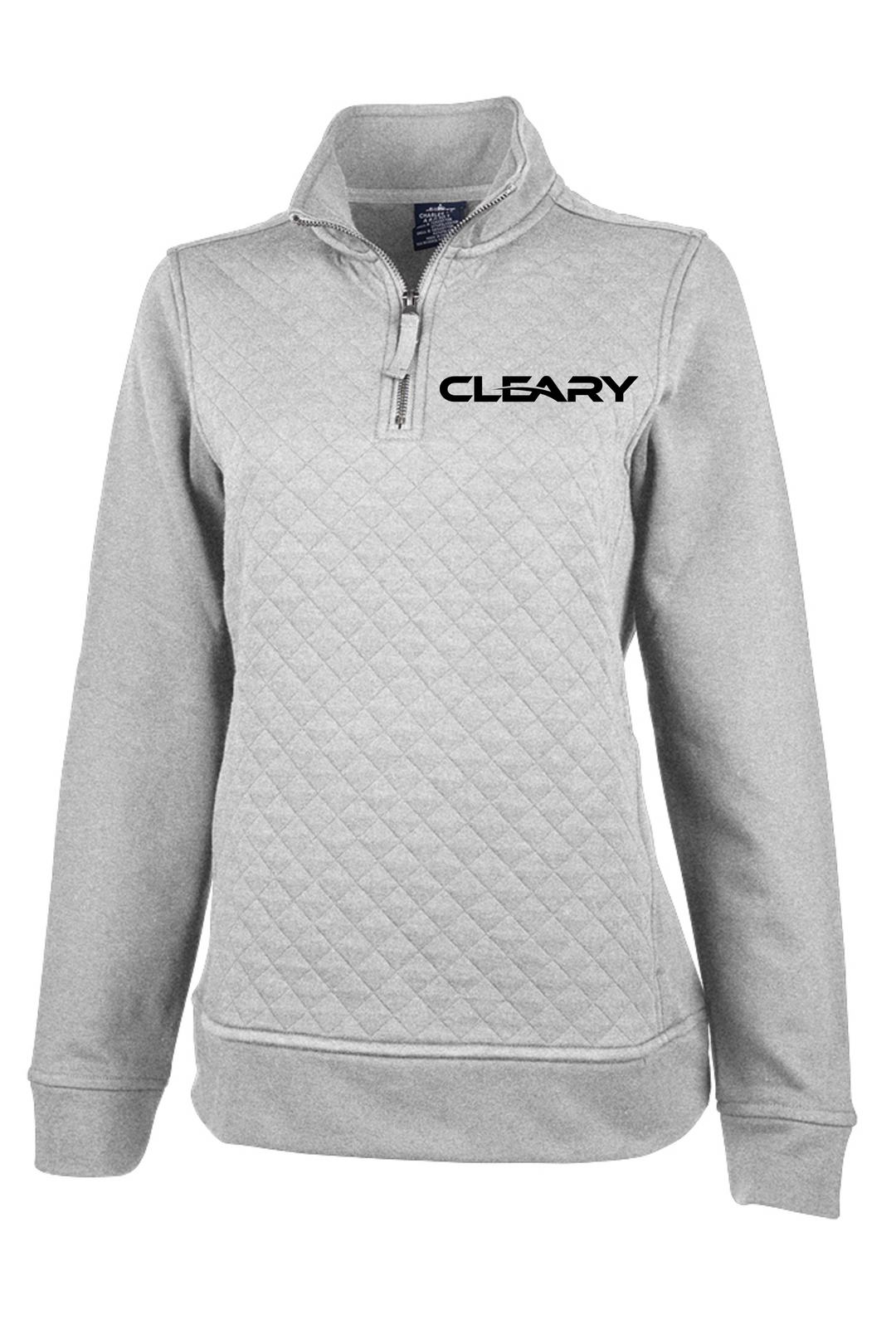 Cleary's Women's Franconia Quilted Pullover Heather Grey