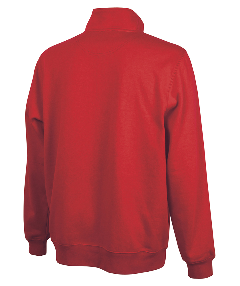 Crosswind Quarter Zip Sweatshirt Red
