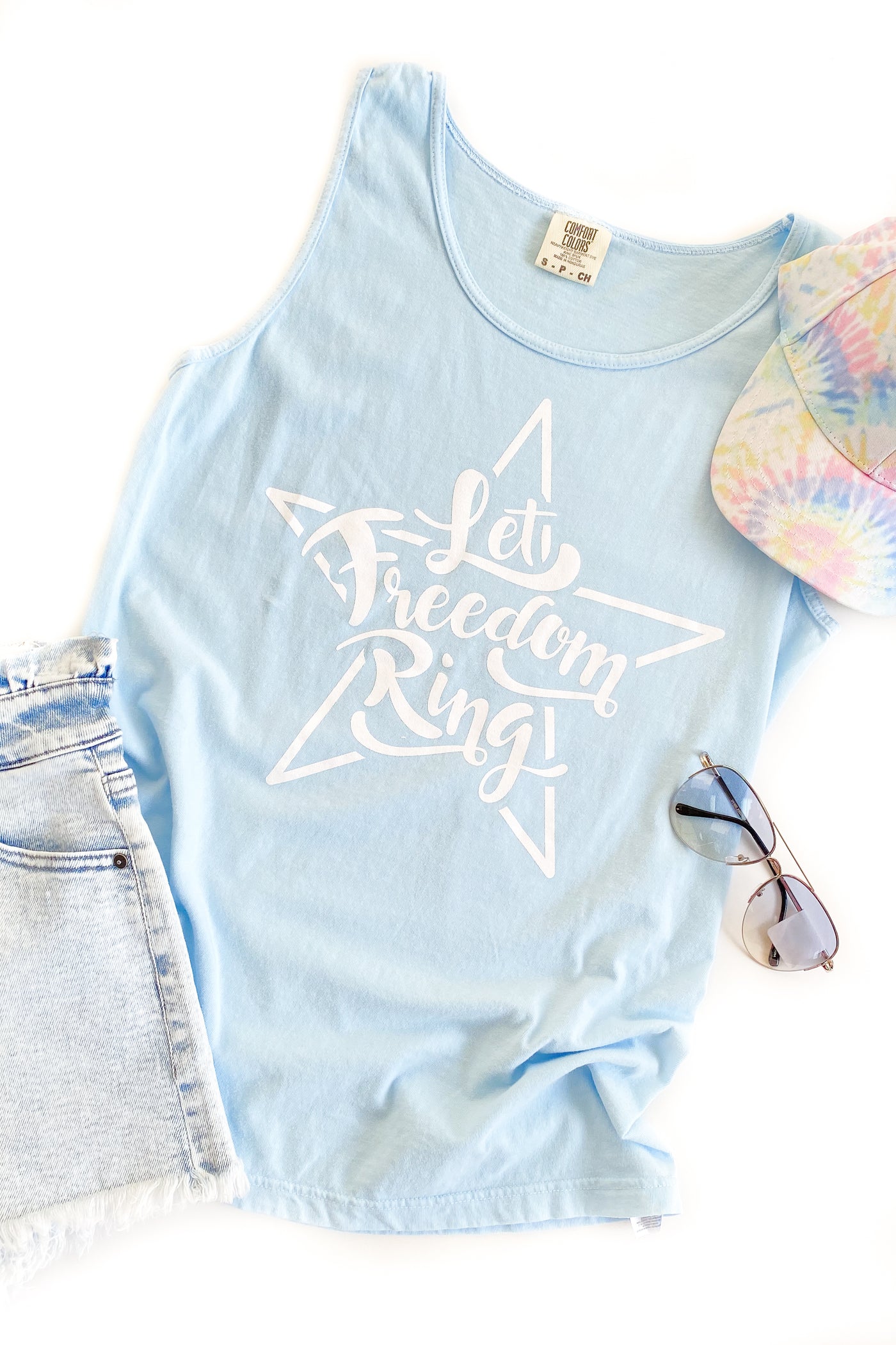 Let Freedom Ring Graphic Tank