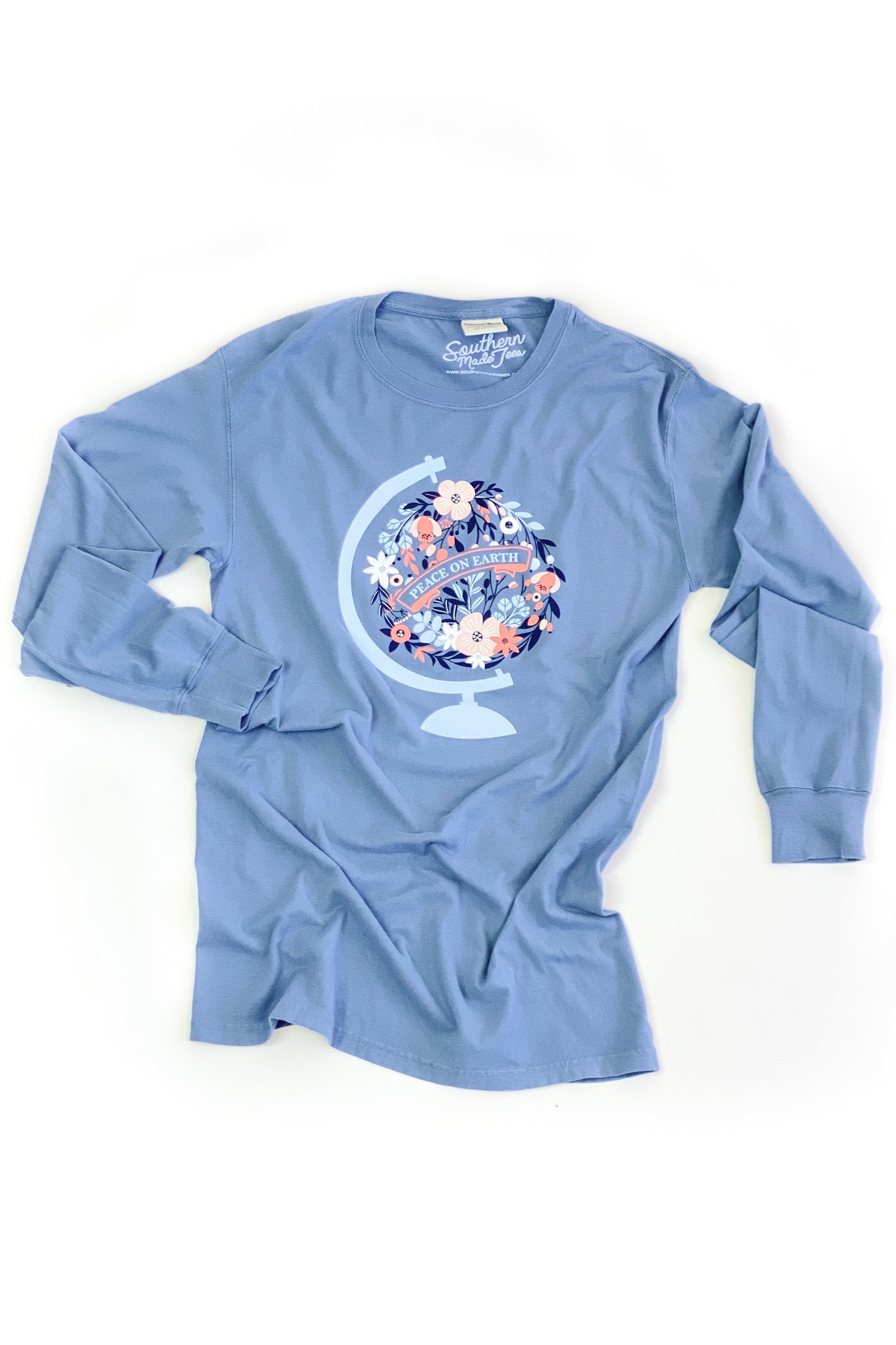 "Peace On Earth" Graphic Tee L/S - SALE