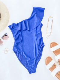 Cover Me In Sunshine One Piece Swimsuit Midnight Blue