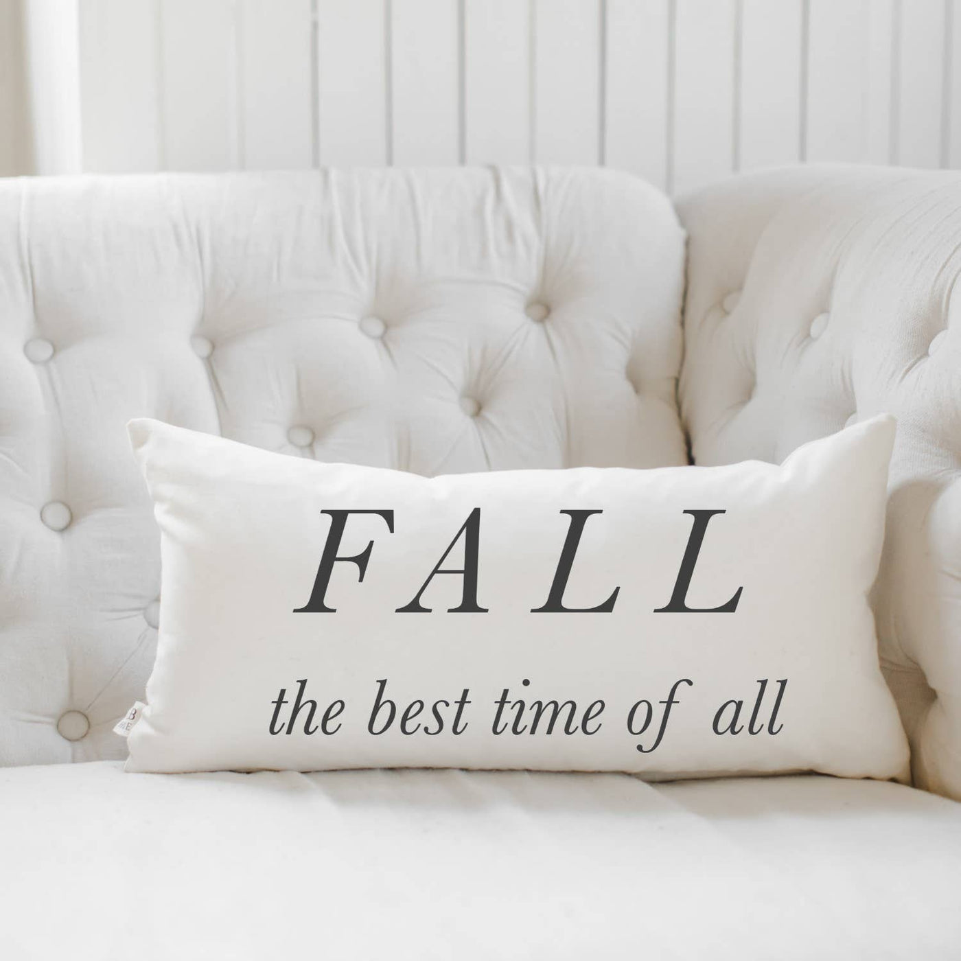 Fall, The Best Time Lumbar Pillow